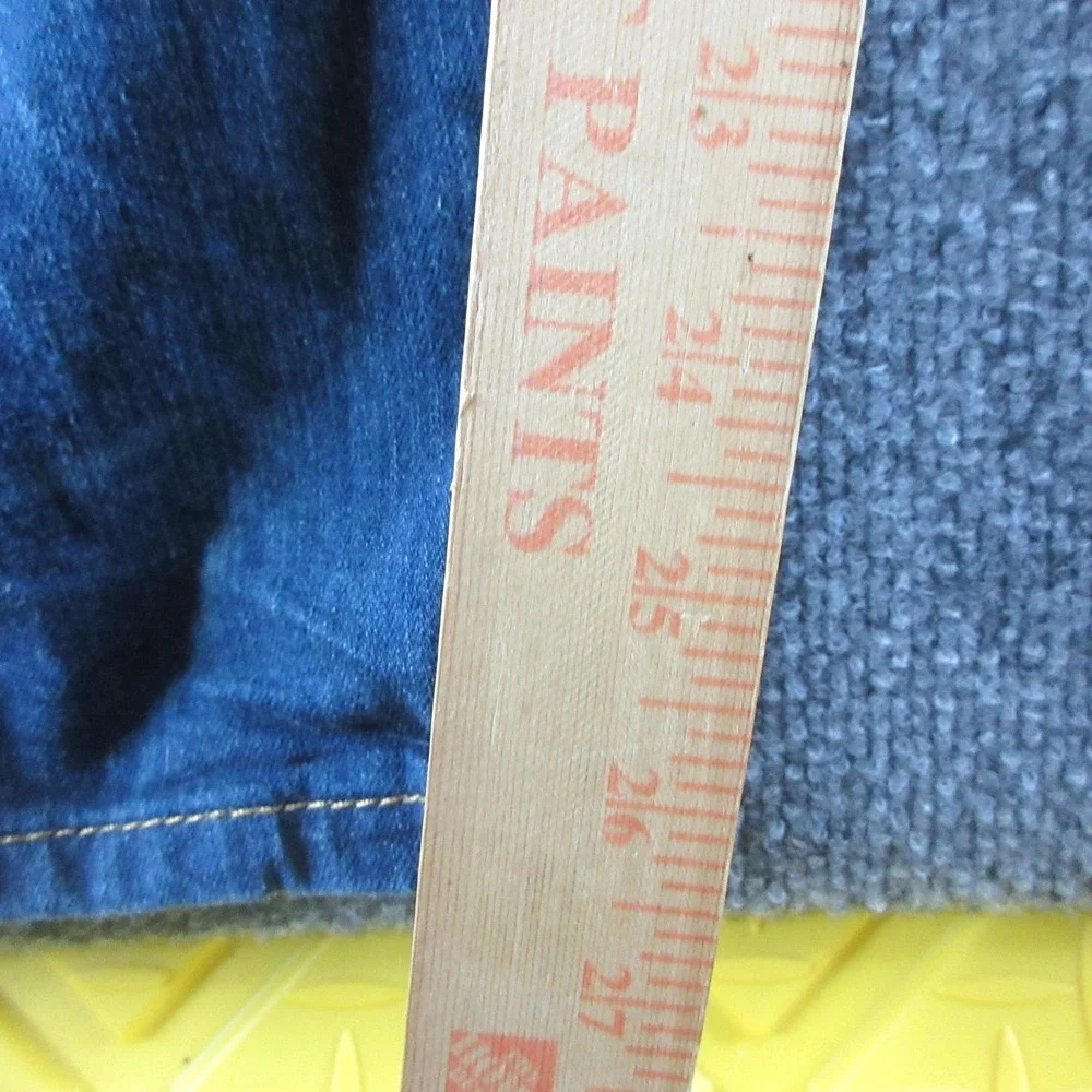Levis 502 Jeans Mens 46x26 Blue Tapered Medium Wash Big Tall Stretch Denim
